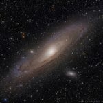 La grande galaxie d'Andromède, île-univers