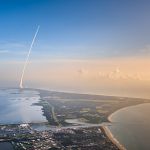 Mars 2020 à 5000 pieds - Jeudi dernier, une fusée était visible dans le ciel de Floride. Il s'agissait du troisième départ de ce mois de juillet à destination de la planète rouge.