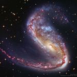 NGC 2442, un hameçon dans le Poisson volant