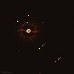 Système stellaire autour d'une étoile de type solaire