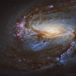 M66 vue par Hubble