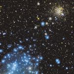 Les amas d'étoiles M35 et NGC 2158