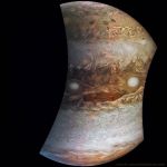 Un visage dans les nuages de Jupiter