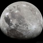 Ganymède vue par Juno