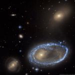 La galaxie annulaire AM 0644-741 par Hubble