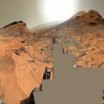 Panorama martien par Curiosity