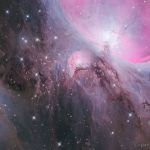 Les filaments de poussière d'Orion