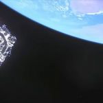 Le télescope spatial James Webb au-dessus de la Terre