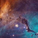 N11, nuages d'étoiles dans le Grand Nuage de Magellan