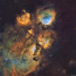 NGC 6334, nébuleuse de la Patte de chat