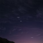 Planètes du matin dans le ciel chilien