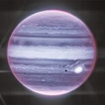 Jupiter et son anneau dans l'infrarouge par James Webb