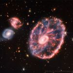 La galaxie du Chariot vue par le télescope James Webb