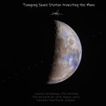 Transit de la Station spatiale Tiangong devant la Lune