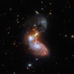 Le couple de galaxies en fusion Pair IIZw096