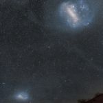 Les nuages de Magellan au-dessus du Chili