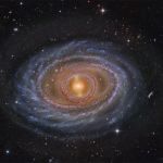 Anneaux et barre de la galaxie spirale NGC 1398