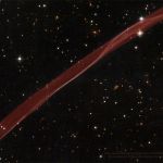 SN 1006, un ruban de supernova par Hubble