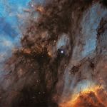 La nébuleuse du Pélican en gaz, poussières et étoiles