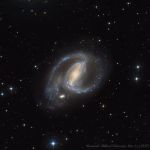 Une supernova dans NGC 1097