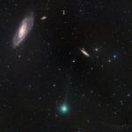 La comète et les galaxies