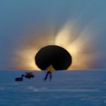 Éclipse totale en Antarctique