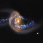 NGC 7714 : flambée d'étoiles après la collision