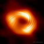 Champ magnétique tourbillonnant autour du trou noir central de notre galaxie