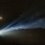 La comète Pons-Brooks de nuit