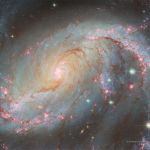 NGC 1672, galaxie spirale barrée par Hubble