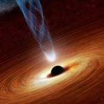 Accélération de trou noir supermassif