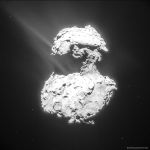 La comète Churyumov-Gerasimenko s'évapore