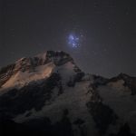 Les Pléiades vues depuis la Nouvelle-Zélande