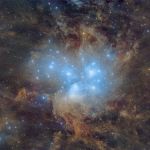 Les Pl&eacute;iades, l'amas des sept soeurs