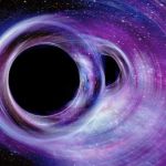 Visualisation d'une fusion de trous noirs dans la n&eacute;buleuse de la Tarentule