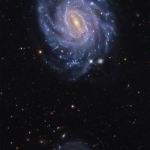 NGC 3660 et la galaxie de Bur&ccedil;in