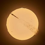 Triple onde de choc devant le Soleil