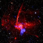Possible vestige de supernova au centre galactique