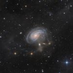 La galaxie particuli&egrave;re Arp 78