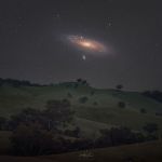 Androm&egrave;de dans le printemps austral