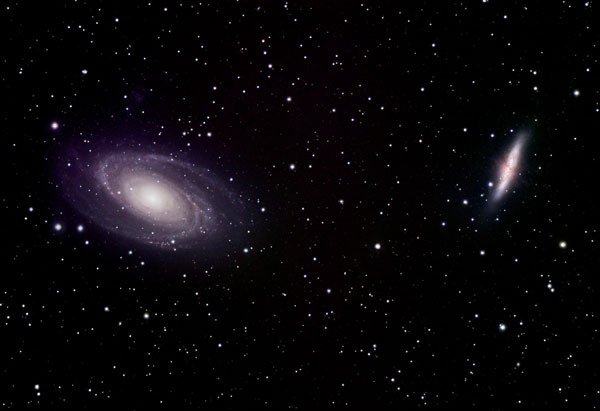 Guerre des galaxies : M81 versus M82