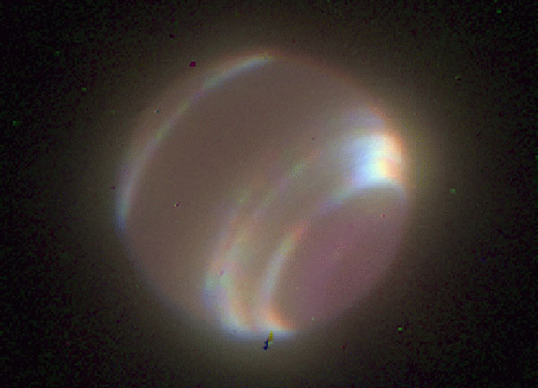 Neptune vue en optique adaptative