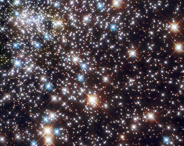 Les curiosités de l\'amas d\'étoiles NGC 6397  