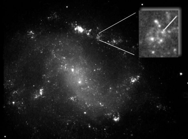 ESO 184-G82 et la supernova  : lien avec un sursaut gamma