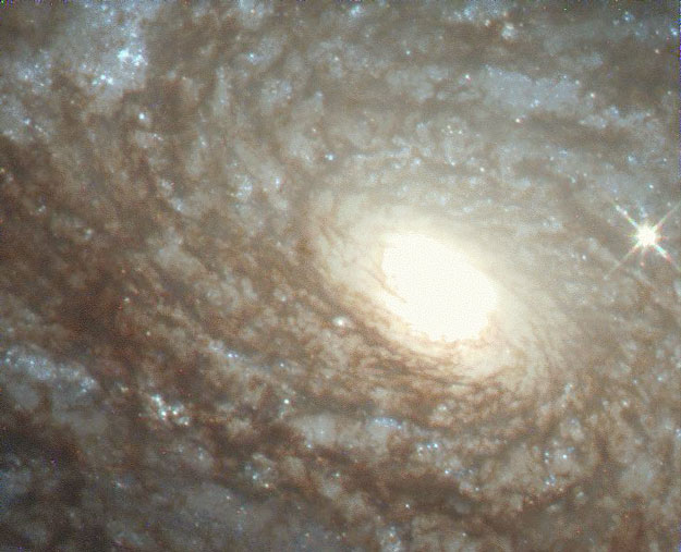 NGC 4414 : une galaxie spirale cotonneuse
