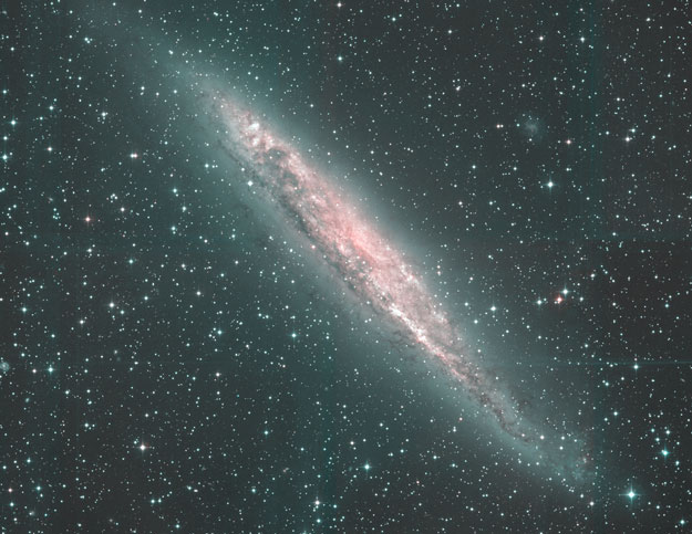 La galaxie spirale proche NGC 4945 