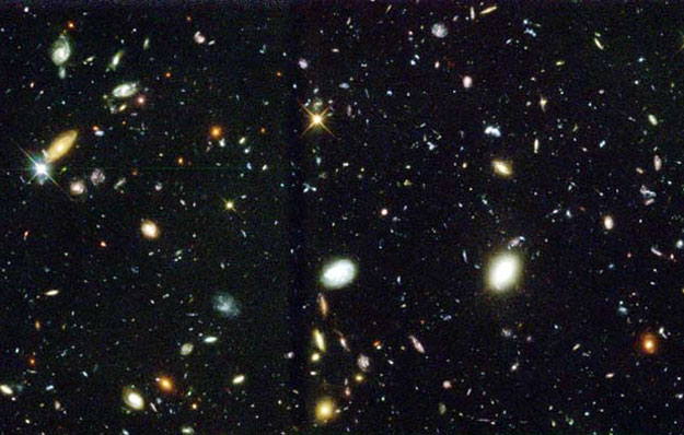 Le champ profond d\'Hubble