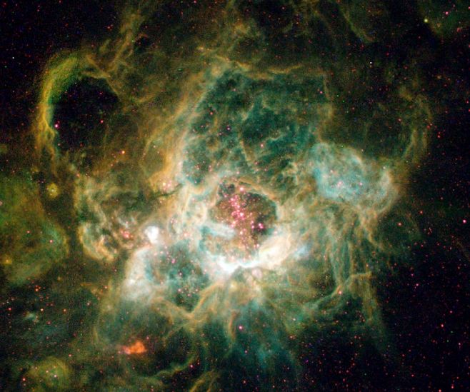 NGC 604 : une nursery stellaire géante