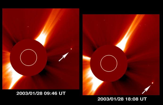 Comète Kudo-Fujikawa : quelques jours au Soleil