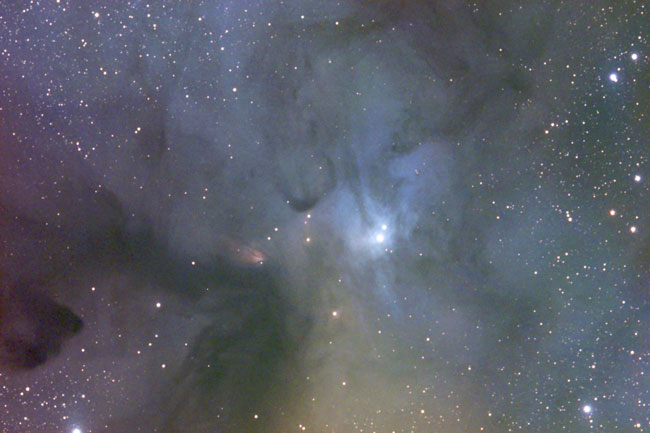 IC 4603 : Nébuleuse par réflexion dans Ophiuchius